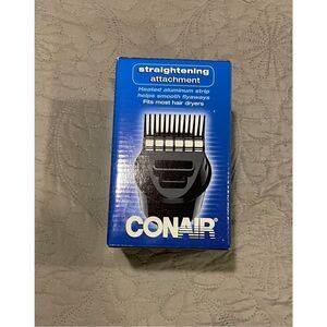 Conair Hair Blow Dryer Attachment Straighening New